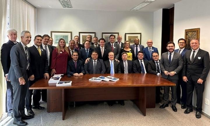 EM REUNIÃO, VICE-PRESIDENTE DO SENADO GARANTE APOIO AO SETOR HOTELEIRO; EMPRESÁRIO DE ILHÉUS ESTAVA PRESENTE 