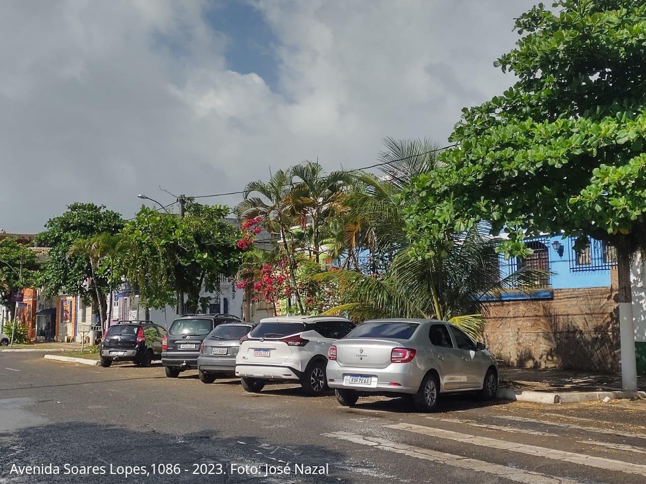 VEJA ANTES E DEPOIS DA AVENIDA SOARES LOPES 