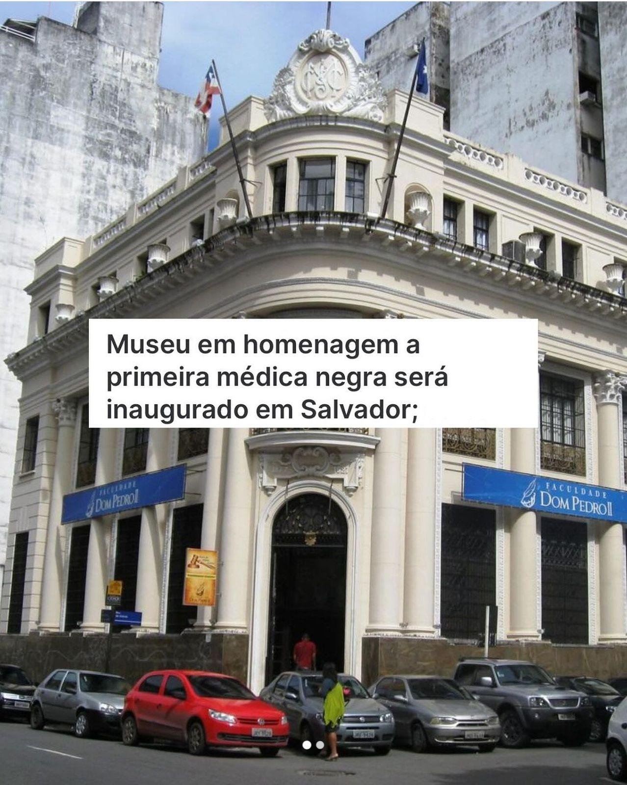 VEJA QUEM FOI MARIA ODÍLIA, A PRIMEIRA MÉDICA NEGRA QUE GANHOU MEMORIAL EM SALVADOR 