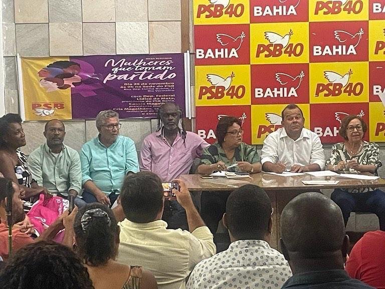 BEBETO GALVãO PARTICIPA DE ENCONTRO DO PSB BAHIA