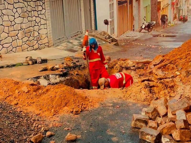 RUA DOM MANOEL DE PAIVA EM ILHÉUS ESTÁ SENDO REQUALIFICADA