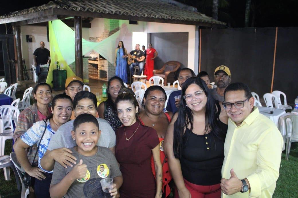 BENTO LIMA SE REÚNE COM LIDERANÇAS EM ILHÉUS E VISITA A TAPERA