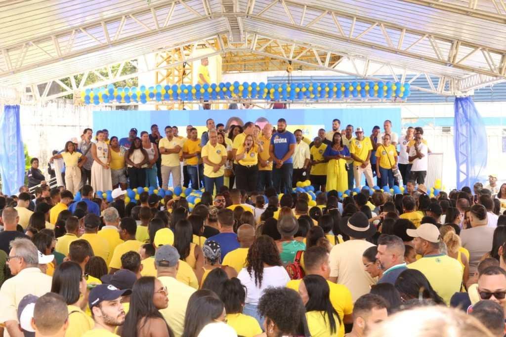 CHAPA MAGNÓLIA (UB), E LEBRÃO (PSB) É CONFIRMADA DURANTE CONVENÇÃO EM URUÇUCA