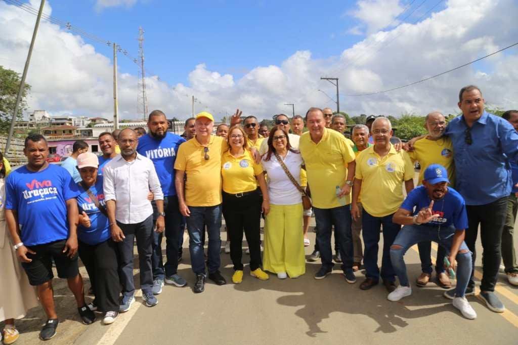 CHAPA MAGNÓLIA (UB), E LEBRÃO (PSB) É CONFIRMADA DURANTE CONVENÇÃO EM URUÇUCA