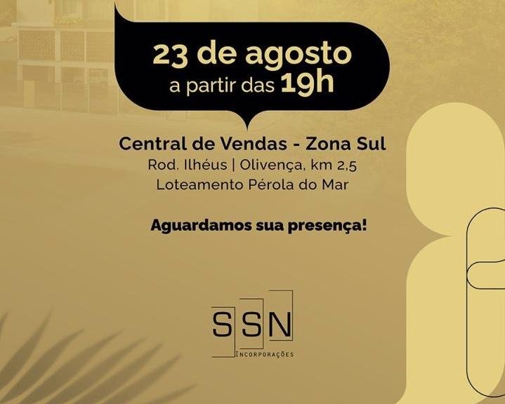 SSN INCORPORAÇÕES ANUNCIA LANÇAMENTO  DO GOLDEN PARK EM ILHÉUS 