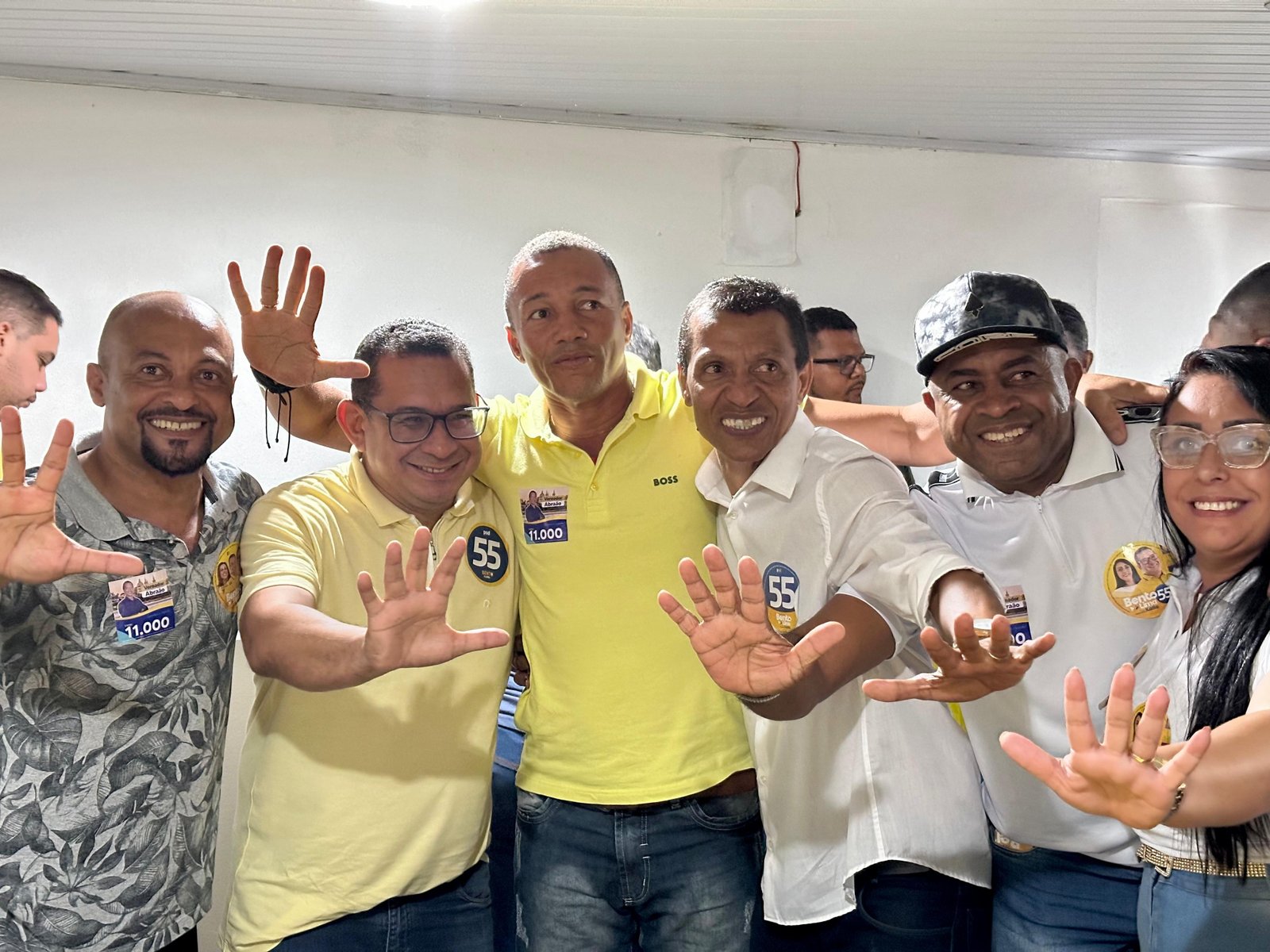 CAMPANHA DE BENTO LIMA RECEBE ADESÃO DO VEREADOR ABRAÃO (PP)