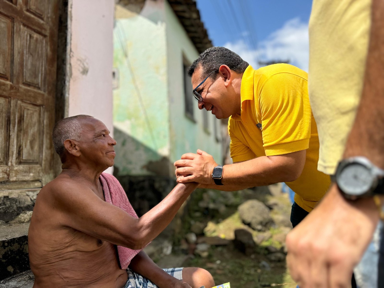 MORADORES DO BANCO DO PEDRO E DE CASTELO NOVO RECEBEM BENTO LIMA COM FESTA