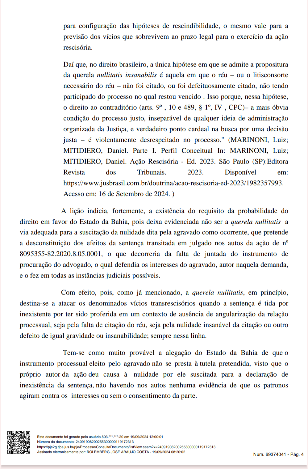 TJ-BA SUSPENDE EFEITOS DA LIMINAR E NEGO DE SARONGA (PT), RETORNA A INELEGIBILIDADE