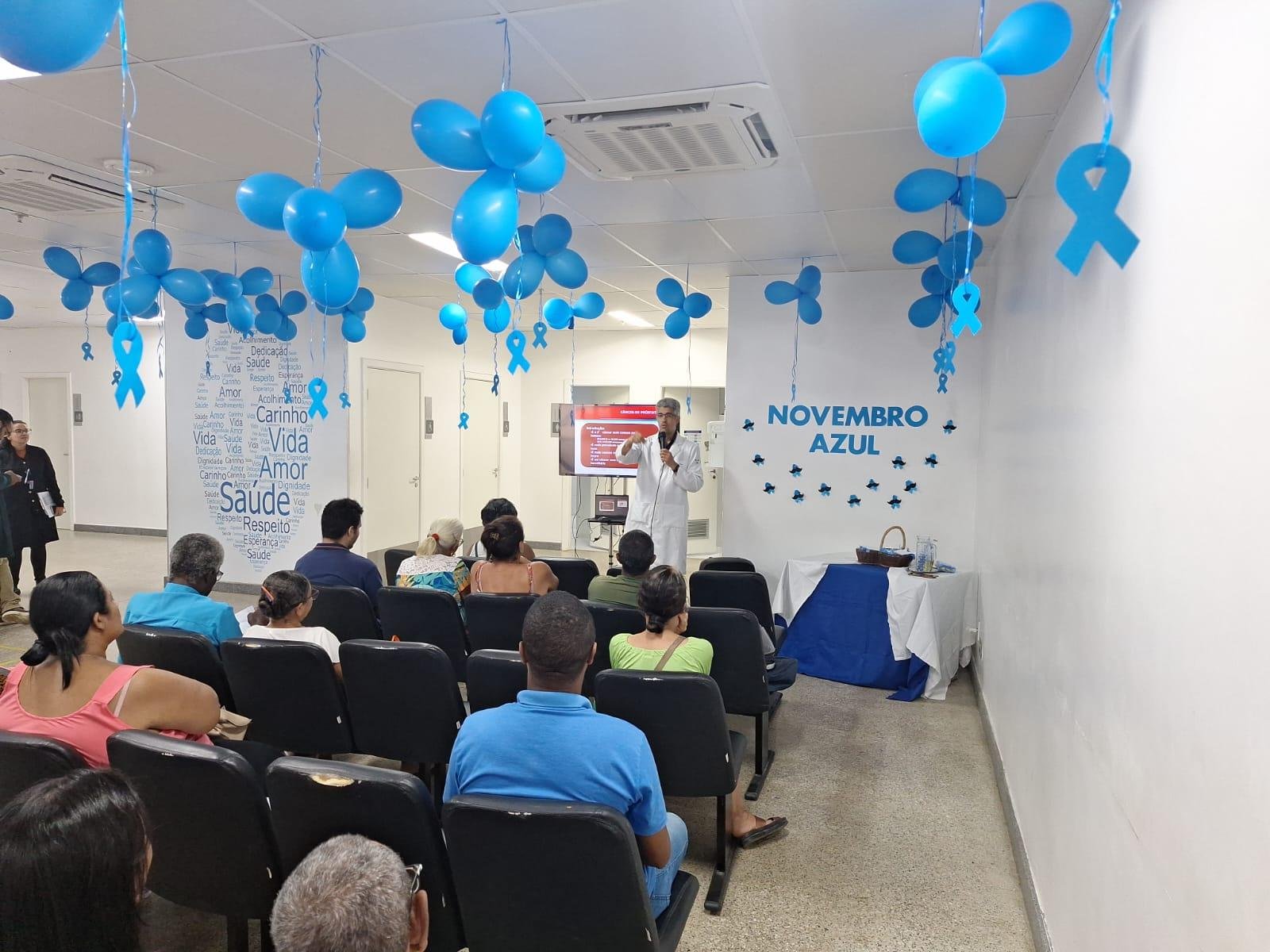 HRCC PROMOVE PALESTRA SOBRE A IMPORTÂNCIA DO DIAGNÓSTICO PRECOCE DO CÂNCER DE PRÓSTATA