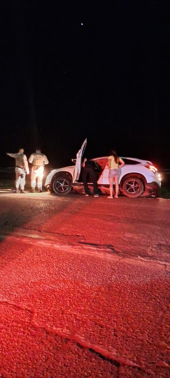 PISTA IRREGULAR NA BA-001 CAUSA MAIS UMA ACIDENTE NESTE SÁBADO, 30 DE NOVEMBRO