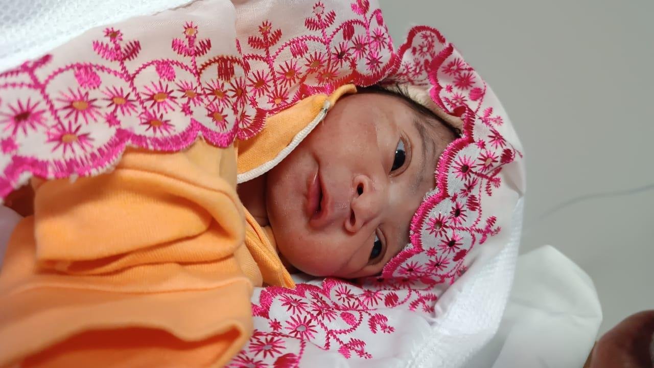MARIA VALENTINA É O PRIMEIRO BEBÊ DA NOVA GERAÇÃO 