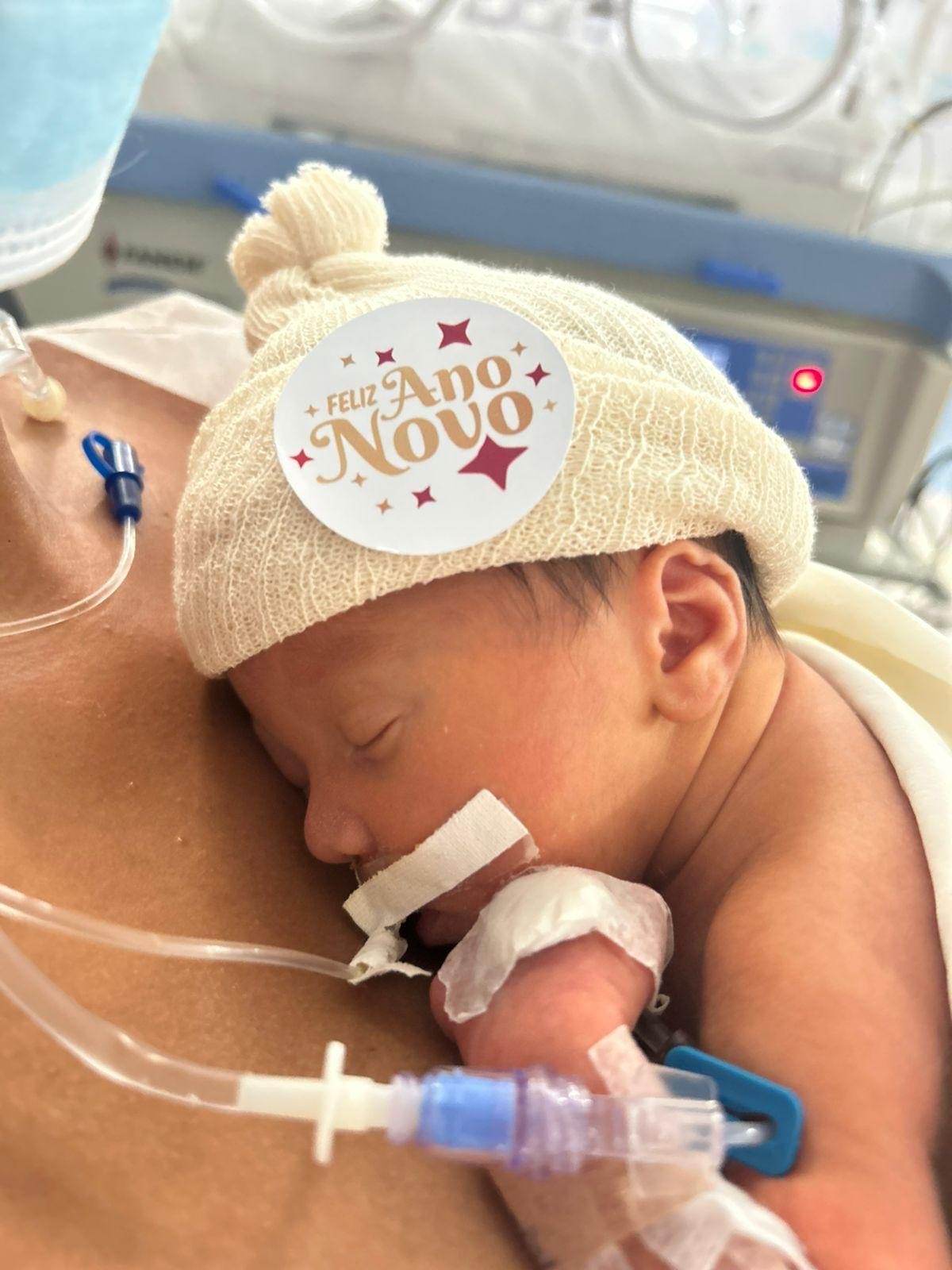 MARIA VALENTINA É O PRIMEIRO BEBÊ DA NOVA GERAÇÃO 