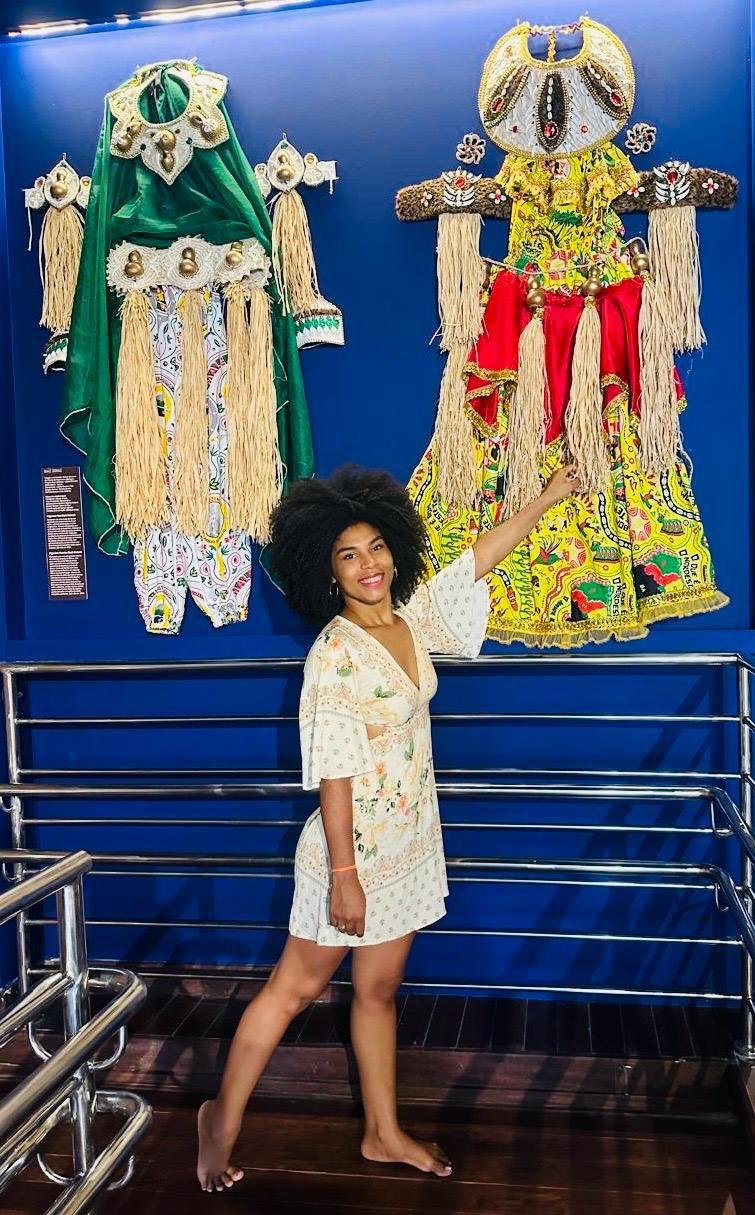 KARIELLE SOUZA REPRESENTA IBIRAPITANGA NA SELETIVA DA 50ª EDIÇÃO DO BELEZA NEGRA DO ILÊ AIYÊ