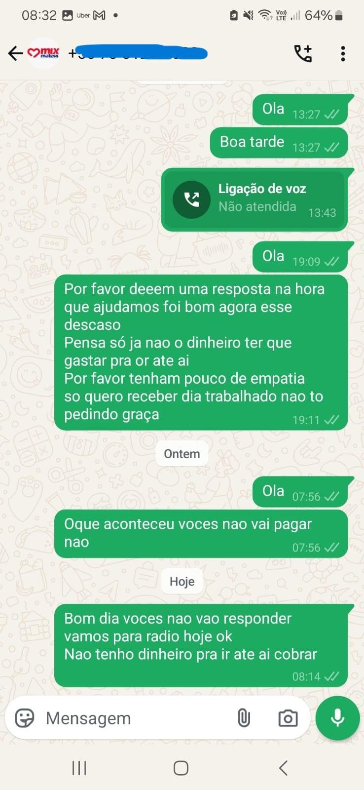 DIARISTAS CONTRATADOS PELO MIX MATEUS DESMENTEM NOTA SOBRE PAGAMENTOS