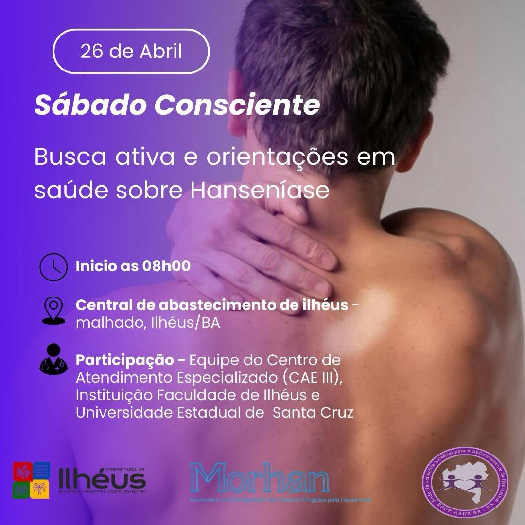 ILHÉUS INICIA PROGRAMAÇÃO ESPECIAL PELO DIA MUNICIPAL DE ENFRENTAMENTO À HANSENÍASE