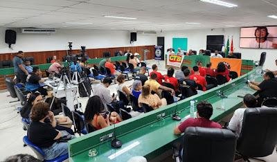 AUDIÊNCIA PÚBLICA EM ILHÉUS PELO DIA DO TRABALHADOR TRAZ DEBATE SOBRE AVANÇOS E DESAFIOS DA CLASSE TRABALHADORA