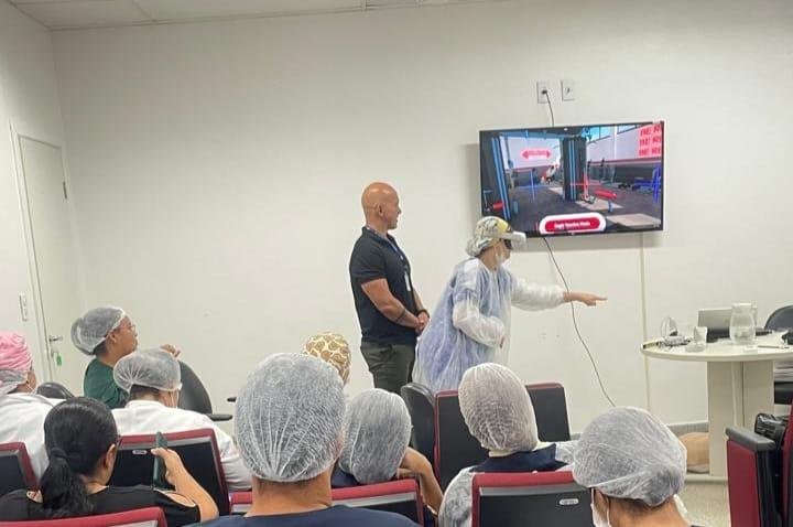 HOSPITAL REGIONAL COSTA DO CACAU PROMOVE TREINAMENTO SOBRE PARADA CARDIORRESPIRATÓRIA
