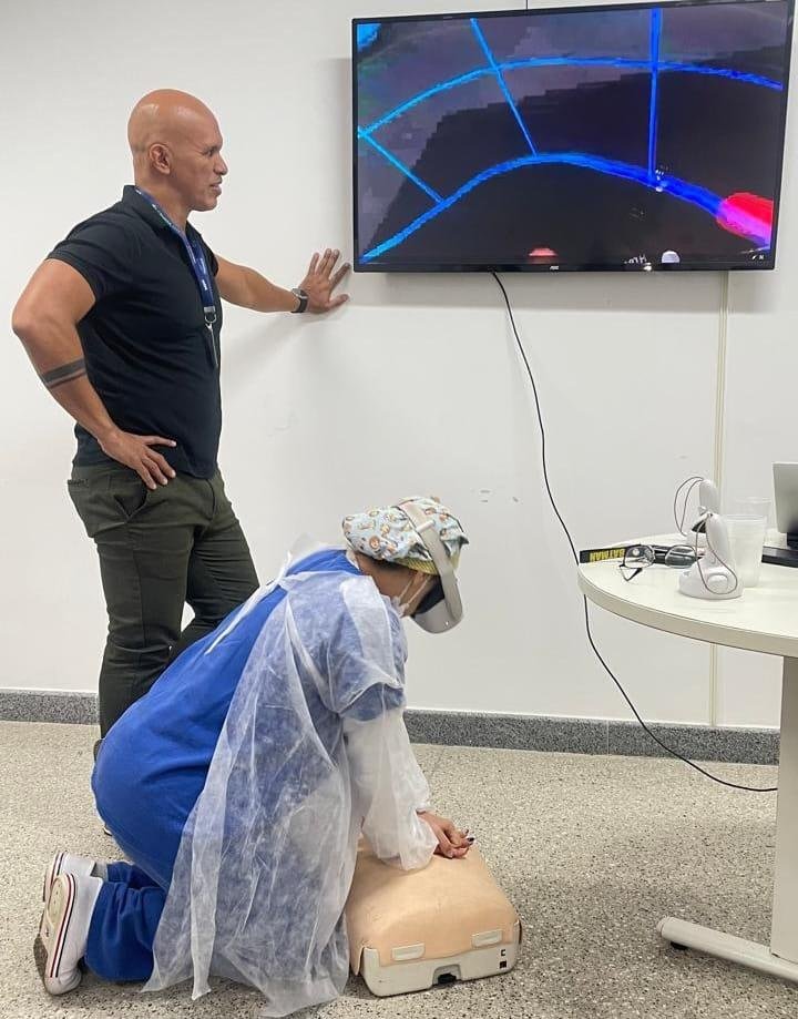 HOSPITAL REGIONAL COSTA DO CACAU PROMOVE TREINAMENTO SOBRE PARADA CARDIORRESPIRATÓRIA