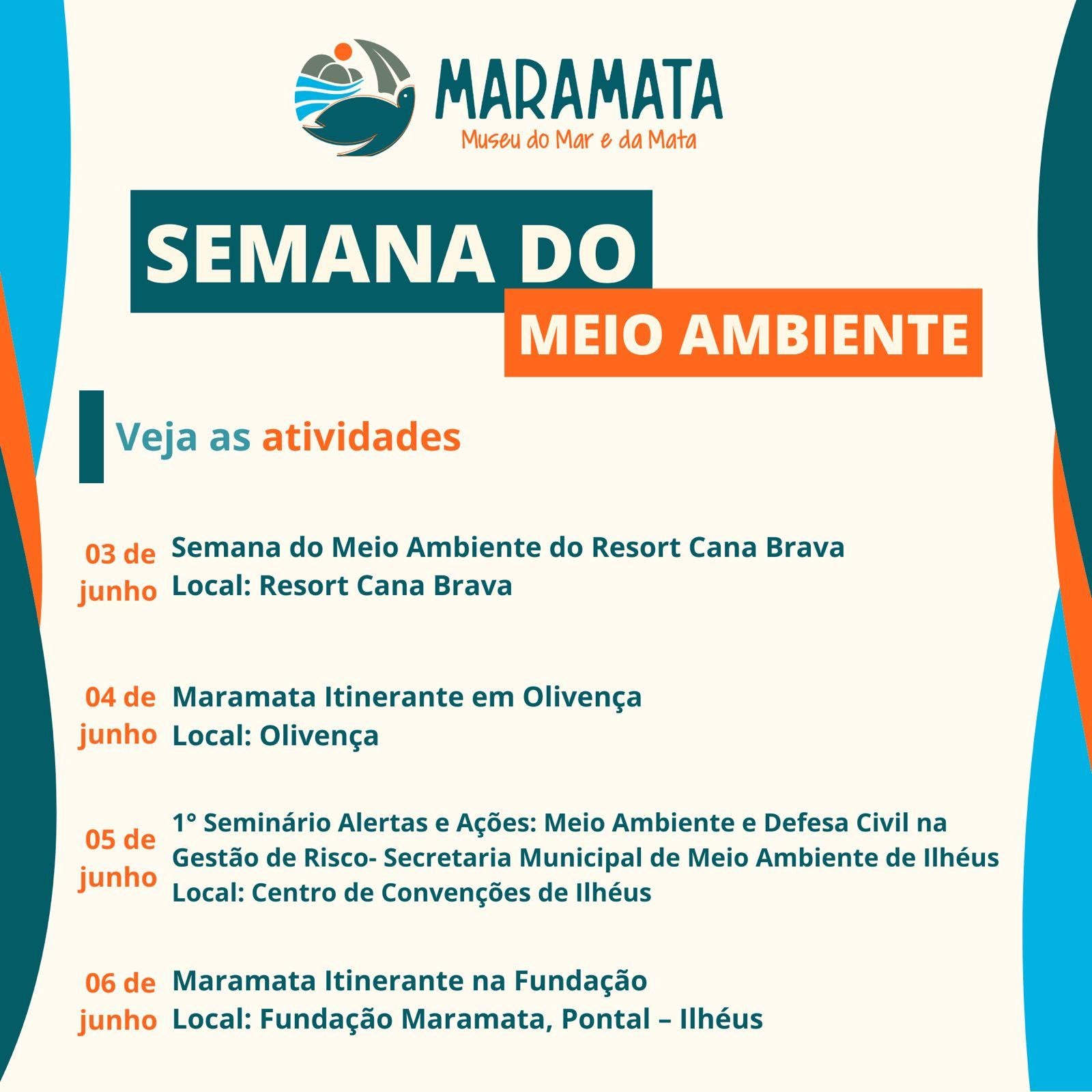 MUSEU DO MARAMATA PROMOVE AÇÕES NA SEMANA DO MEIO AMBIENTE