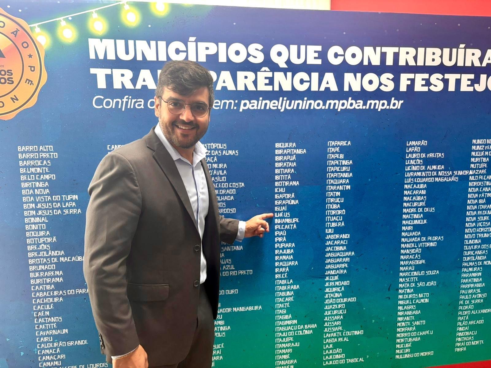 ILHÉUS RECEBE SELO DE TRANSPARÊNCIA DOS FESTEJOS JUNINOS 