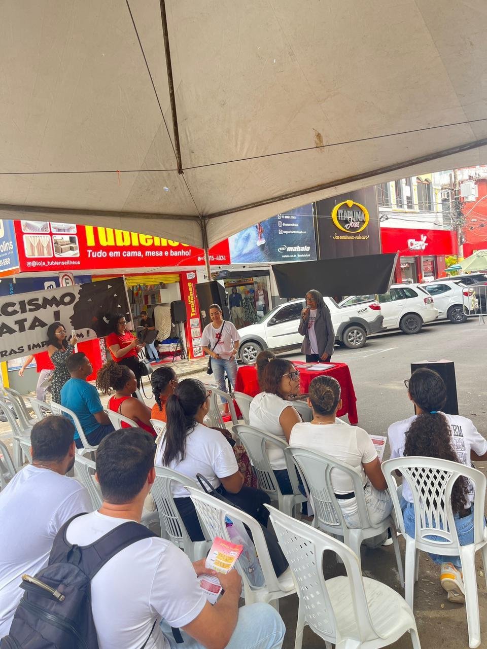 EVENTO SOBRE DOENÇA FALCIFORME É REALIZADO NA PRAÇA JJ SEABRA EM ILHÉUS