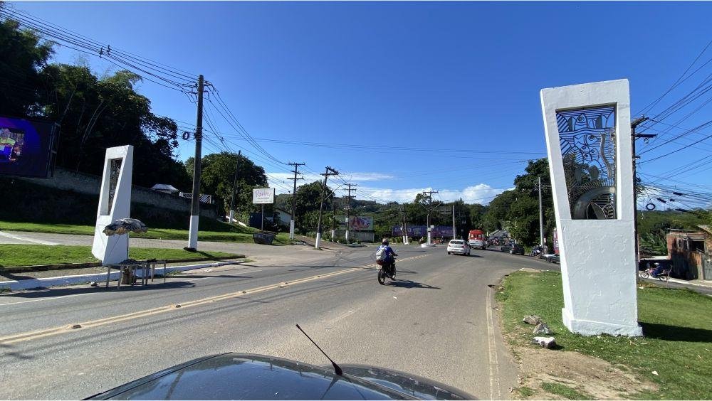 MONUMENTOS NA ENTRADA DE ILHÉUS SÃO RESTAURADOS