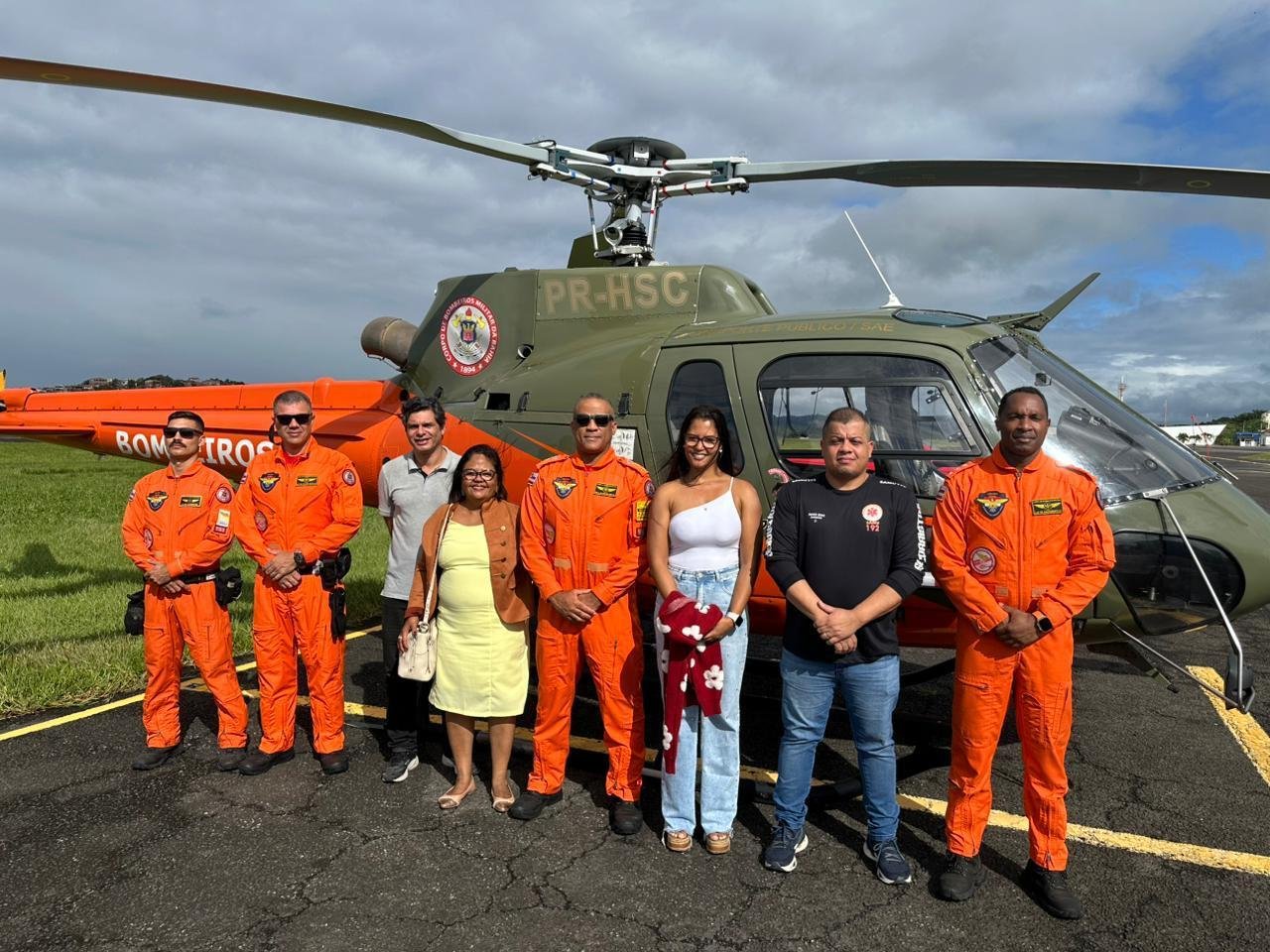 SAMU DE ILHÉUS SE PREPARA PARA INTEGRAR EQUIPE AO SERVIÇO AEROMÉDICO DO CORPO DE BOMBEIROS DA BAHIA 
