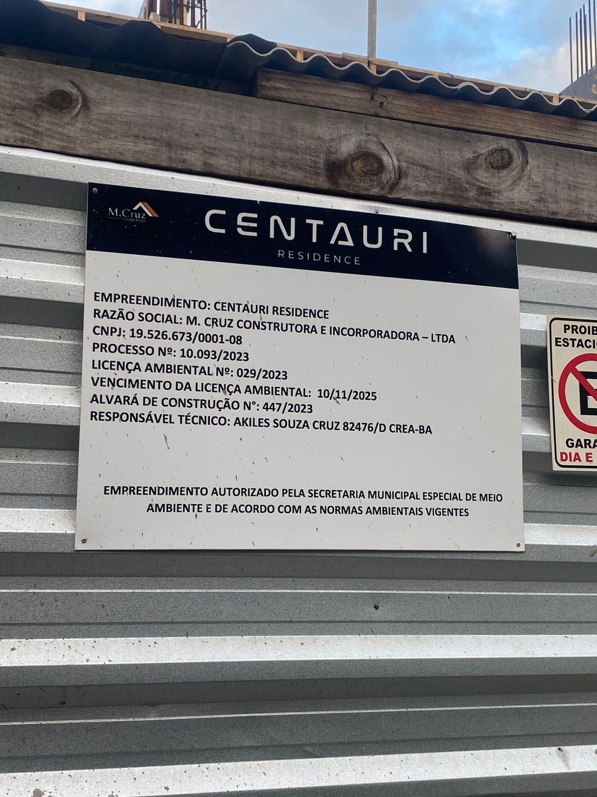 EMPREENDIMENTO DA M. CRUZ CONSTRUTORA NO JARDIM ATLÂNTICO 2 COMPROMETE MURO DE RESIDÊNCIA