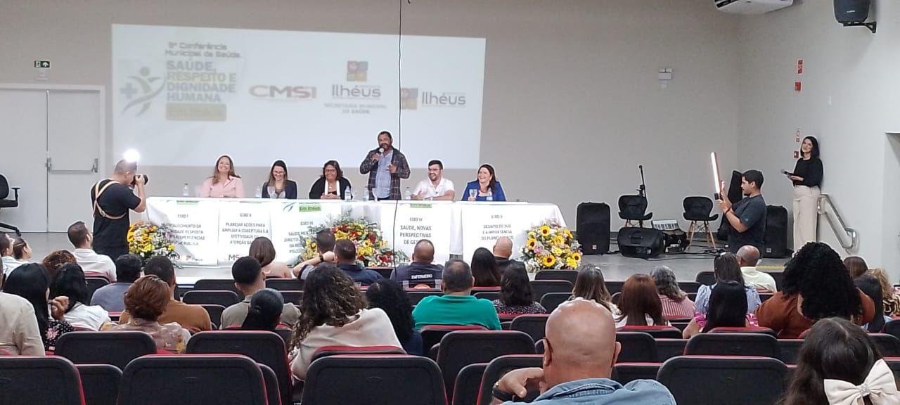 9ª CONFERÊNCIA MUNICIPAL DE SAÚDE DE ILHÉUS REÚNE POPULAÇÃO E ESPECIALISTAS PARA CONSTRUÇÃO DO NOVO PLANO