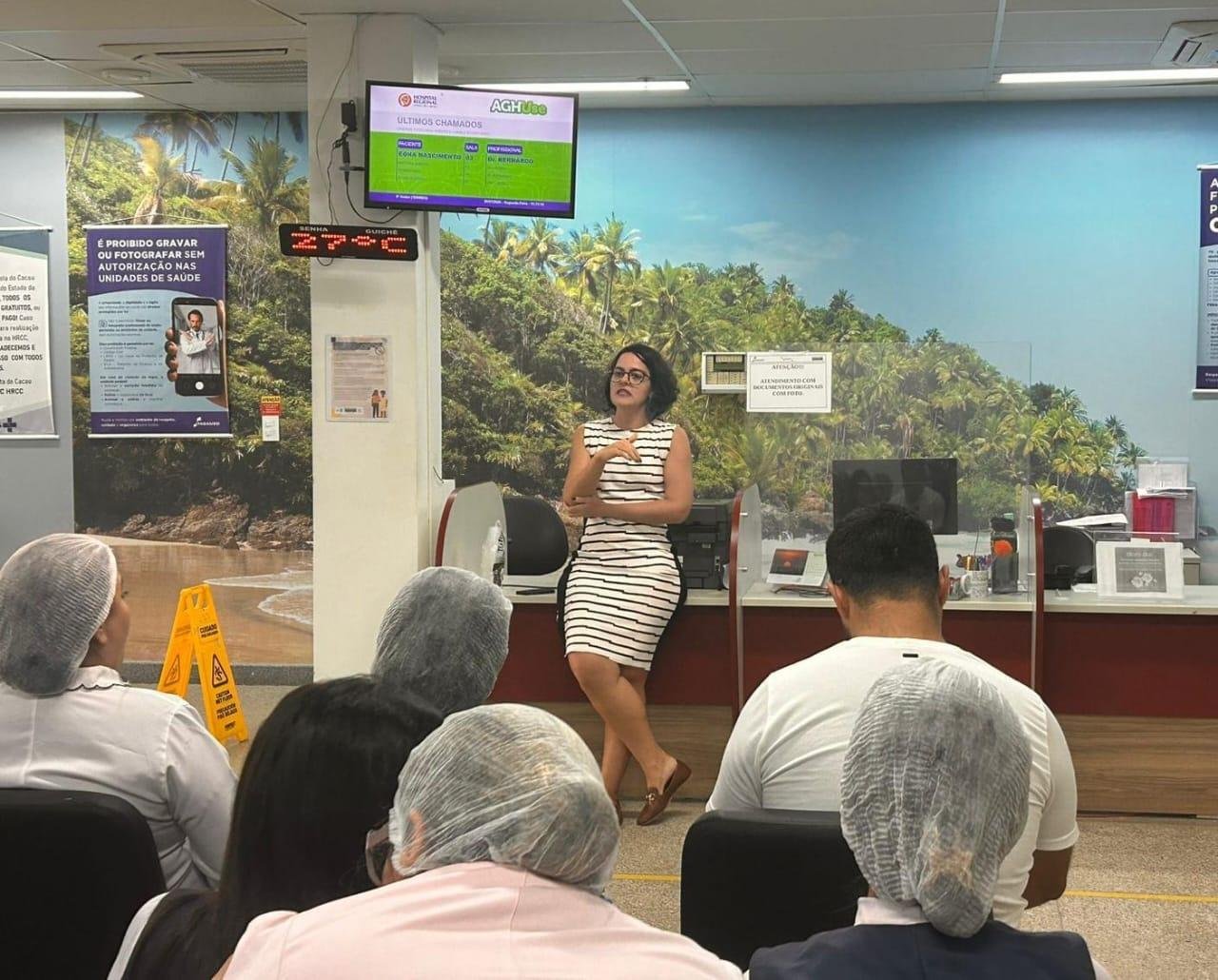 HRCC ENCERRA PROGRAMAÇÃO ESPECIAL DO JULHO AMARELO 2025 COM PALESTRA SOBRE HEPATITES VIRAIS