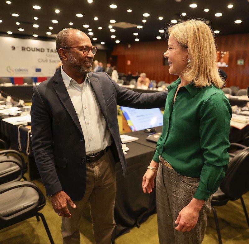 REPRESENTANTE DOS TRABALHADORES, BEBETO GALVÃO PARTICIPA DA IX MESA REDONDA BRASIL-UNIÃO EUROPEIA REPRESENTANTE DOS TRABALHADORES, BEBETO GALVÃO PARTICIPA DA IX MESA REDONDA BRASIL-UNIÃO EUROPEIA