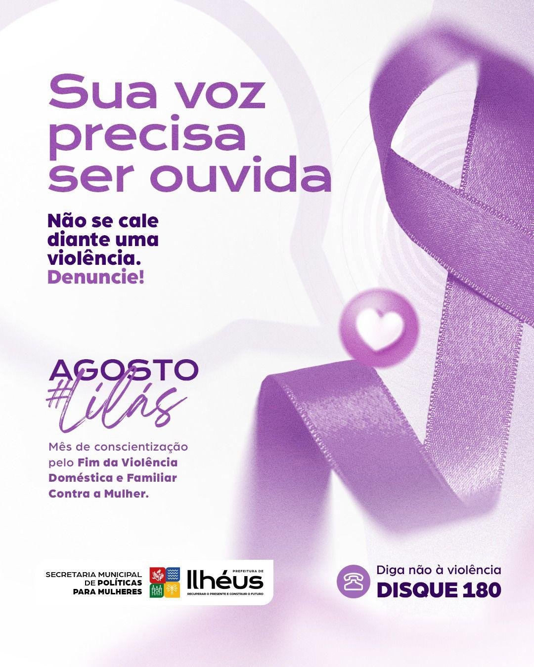 PROGRAMAÇÃO ESPECIAL DO AGOSTO LILÁS VAI ACONTECER NA CENTRAL DE ABASTECIMENTO DO MALHADO