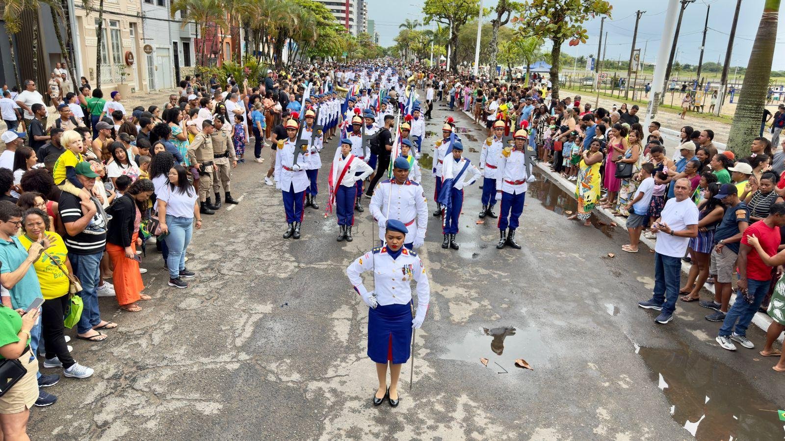 ILHÉUS CELEBRA INDEPENDÊNCIA DO BRASIL COM DESFILE CÍVICO NA AVENIDA SOARES LOPES