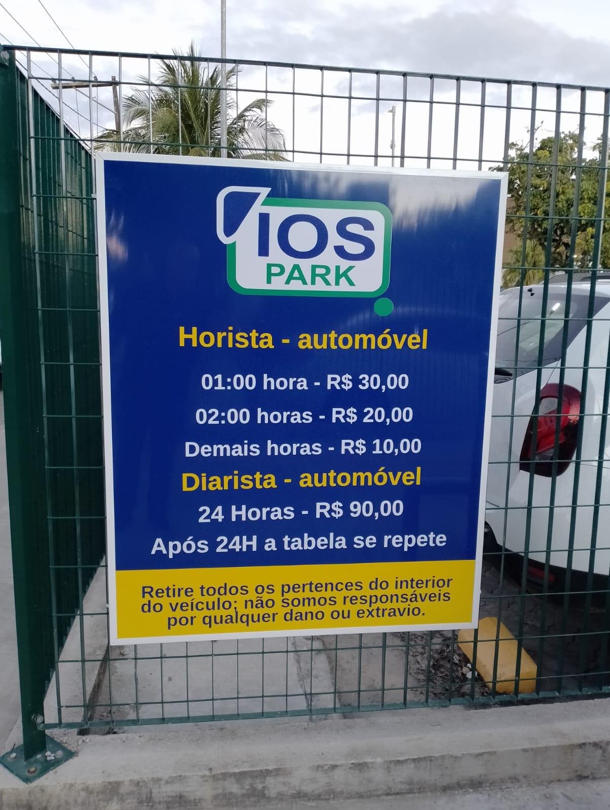 TARIFAÇO NO ESTACIONAMENTO DO AEROPORTO JORGE AMADO, EM ILHÉUS