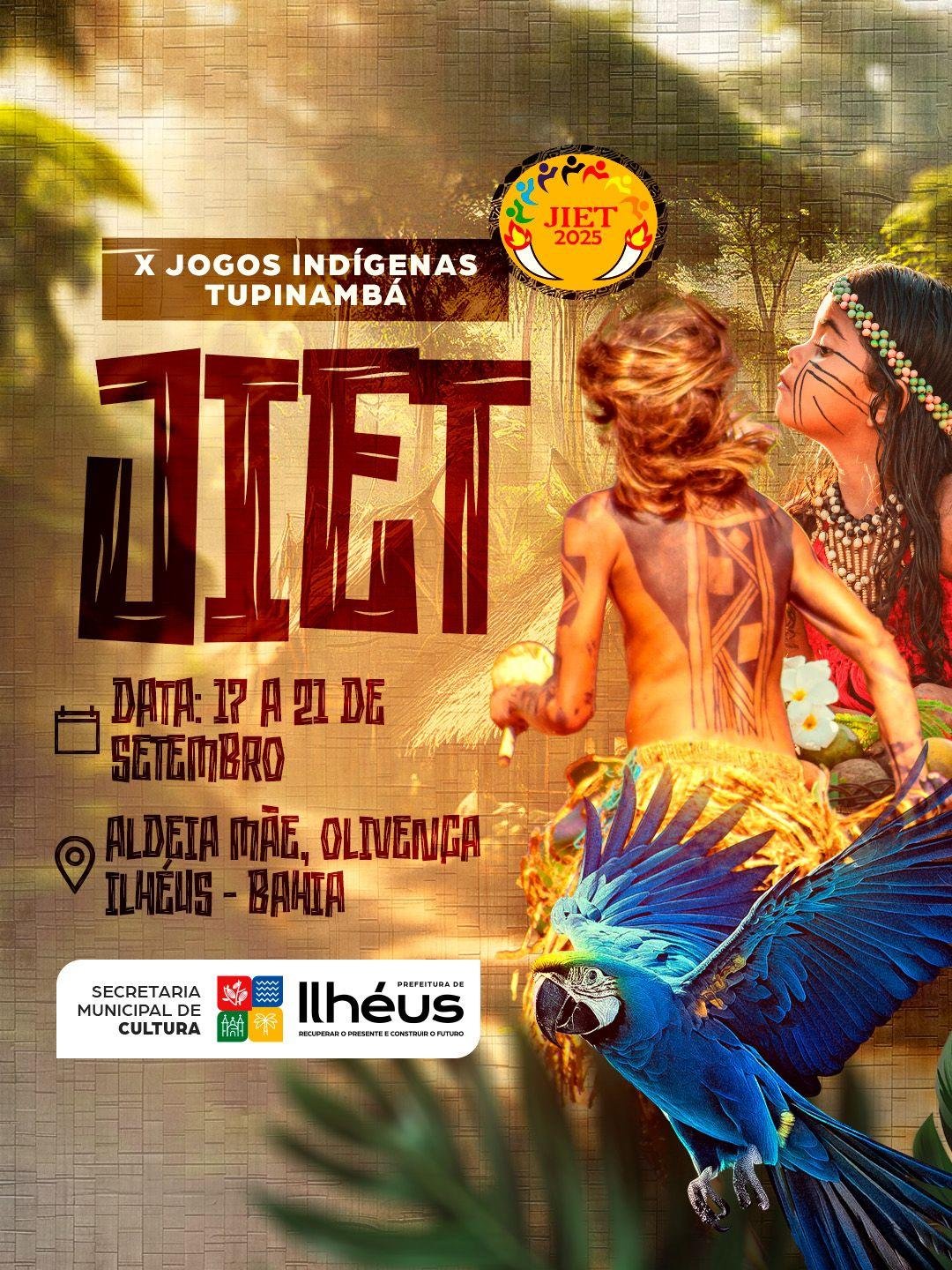 DÉCIMA EDIÇÃO DOS JOGOS INDÍGENAS ESTUDANTIS TUPINAMBÁS COMEÇA NESTA QUARTA-FEIRA, 17