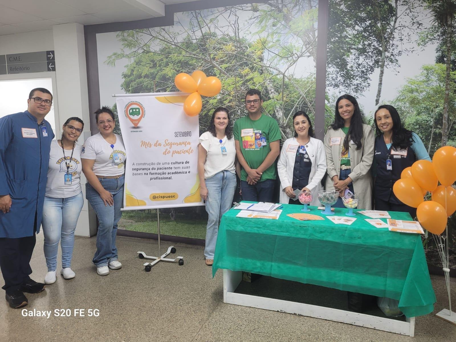 HOSPITAL REGIONAL COSTA DO CACAU PROMOVE EVENTO EM CELEBRAÇÃO AO DIA MUNDIAL DA SEGURANÇA DO PACIENTE