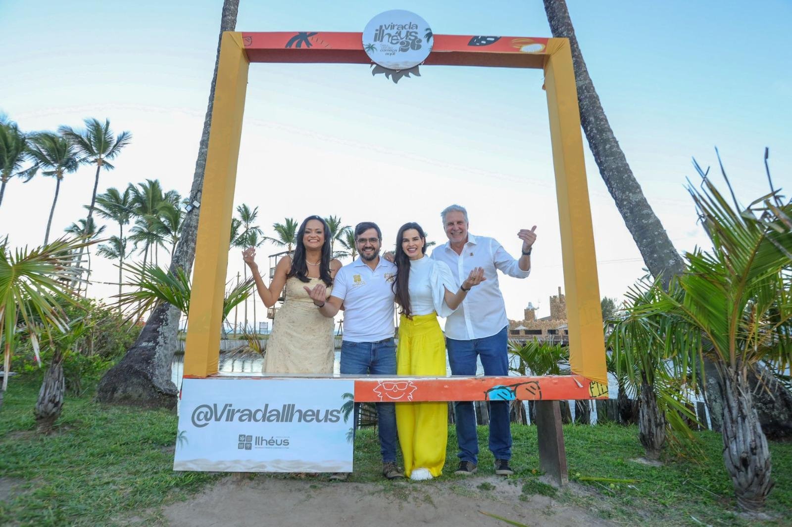 PREFEITO VALDERICO JÚNIOR ANUNCIA VIRADA ILHÉUS 2026 COM TRÊS DIAS DE SHOWS NA AVENIDA SOARES LOPES