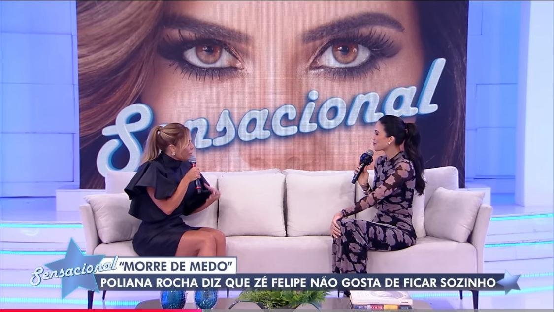 POLIANA ROCHA, ESPOSA DO CANTOR LEONARDO, CONFESSA TER 