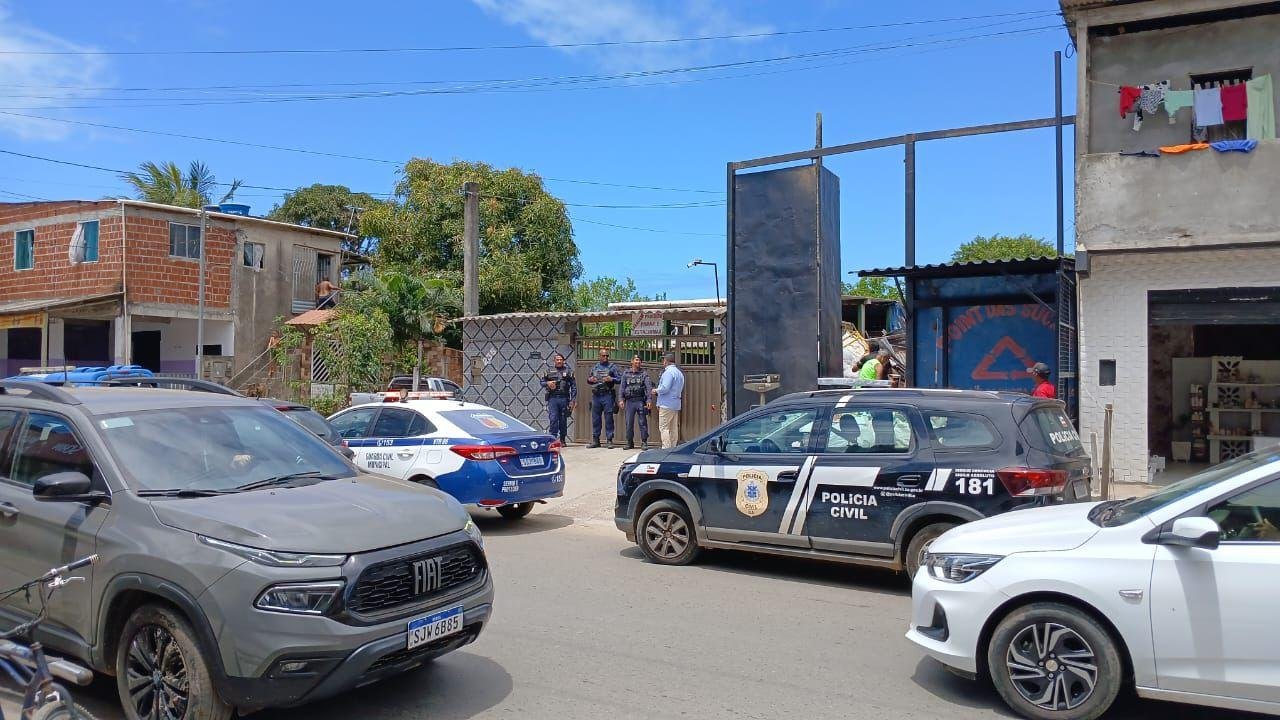 OPERAÇÃO PREVENTIVA É REALIZADA EM FERROS-VELHOS PARA COIBIR RECEPTAÇÃO DE PRODUTOS DE FURTO EM ILHÉUS OPERAÇÃO PREVENTIVA É REALIZADA EM FERROS-VELHOS PARA COIBIR RECEPTAÇÃO DE PRODUTOS DE FURTO EM ILHÉUS