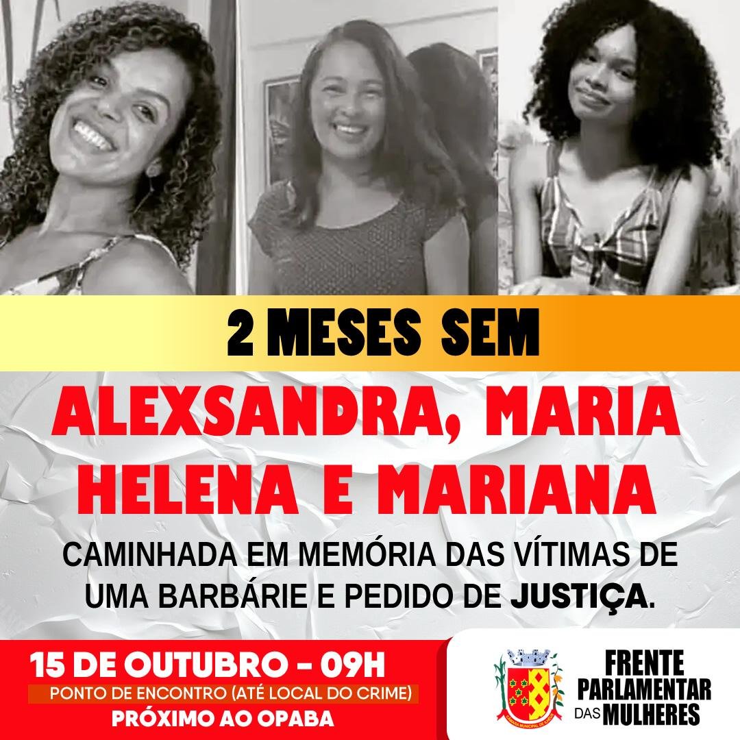 ATO EM MEMÓRIA DAS VÍTIMAS DE CRIME EM ILHÉUS SERÁ REALIZADO NO DIA DOS PROFESSORES
