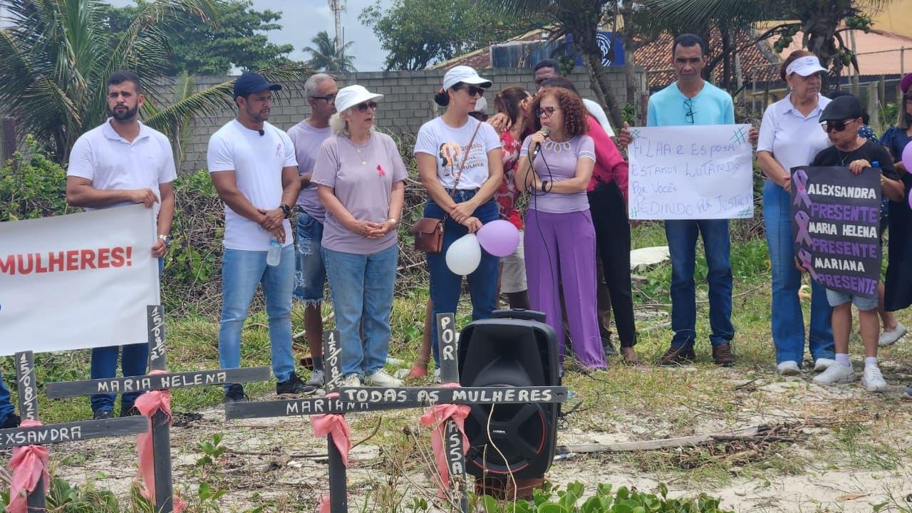 ATO MARCA DOIS MESES DO TRIPLO HOMICÍDIO QUE CHOCOU ILHÉUS E COBRA JUSTIÇA PELAS VÍTIMAS