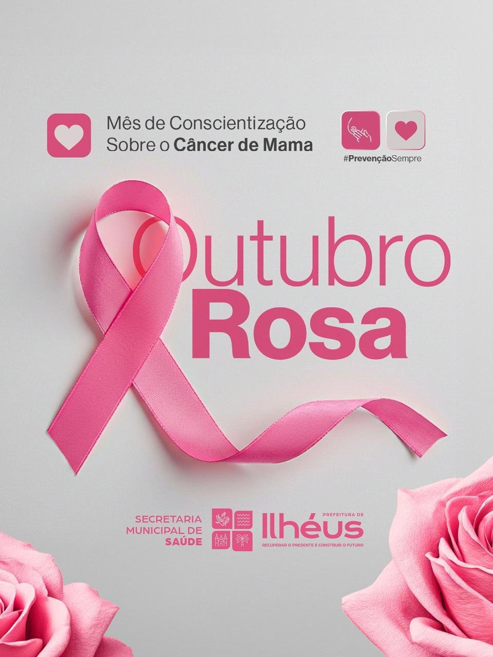 AÇÕES DE SAÚDE CELEBRAM OUTUBRO ROSA NAS UNIDADES DE ILHÉUS