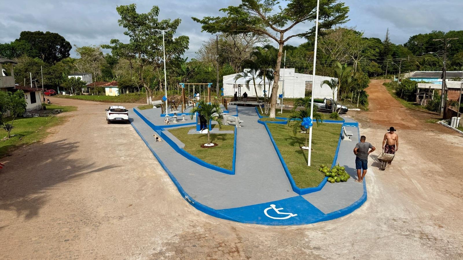 NOVA PRAÇA DO SANTO ANTÔNIO É ENTREGUE TOTALMENTE REVITALIZADA