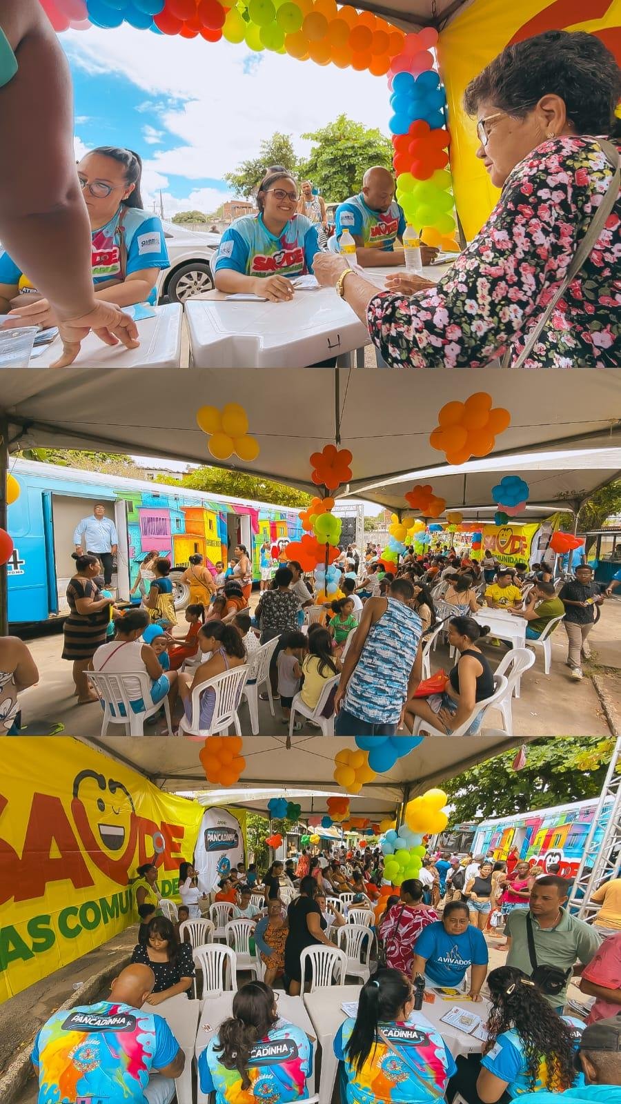 ITABUNA: SAÚDE NAS COMUNIDADES ATENDE MAIS DE 500 PESSOAS NO BAIRRO PEDRO JERÔNIMO 