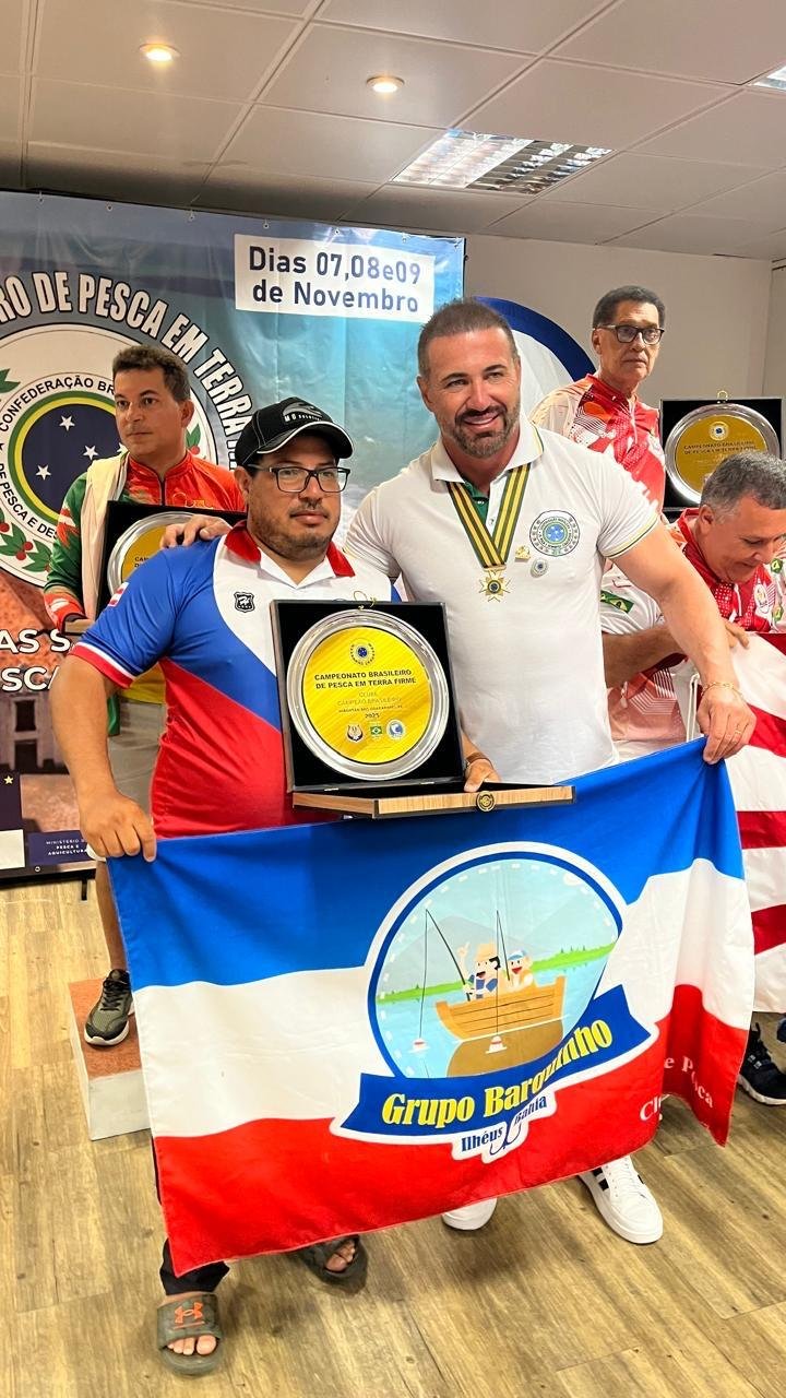 ILHÉUS BRILHA NO ESPORTE NACIONAL: CLUBE BARQUINHO É CAMPEÃO BRASILEIRO DE PESCA 2025