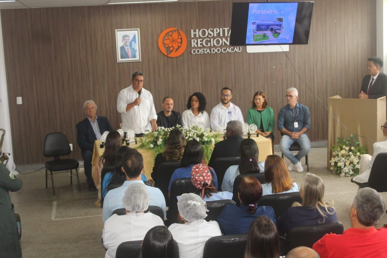 HOSPITAL REGIONAL COSTA DO CACAU CELEBRA 8 ANOS DE SERVIÇOS PRESTADOS À ILHÉUS E REGIÃO 