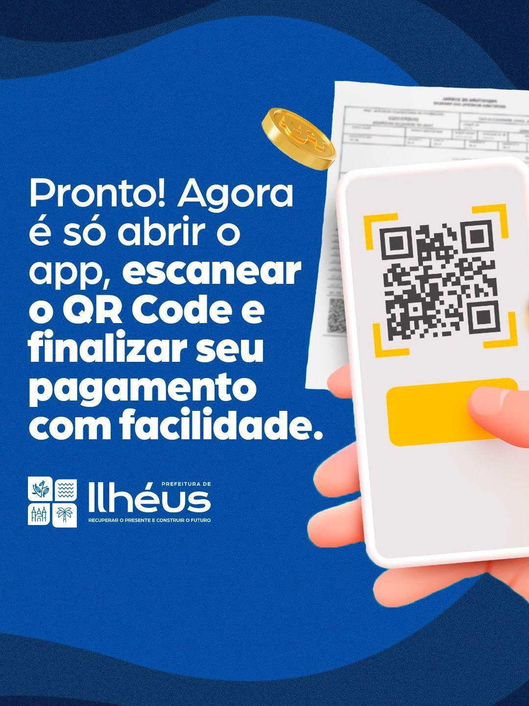 CONTRIBUINTES DE ILHÉUS AGORA PODEM PAGAR TRIBUTOS POR PIX PARCELADO