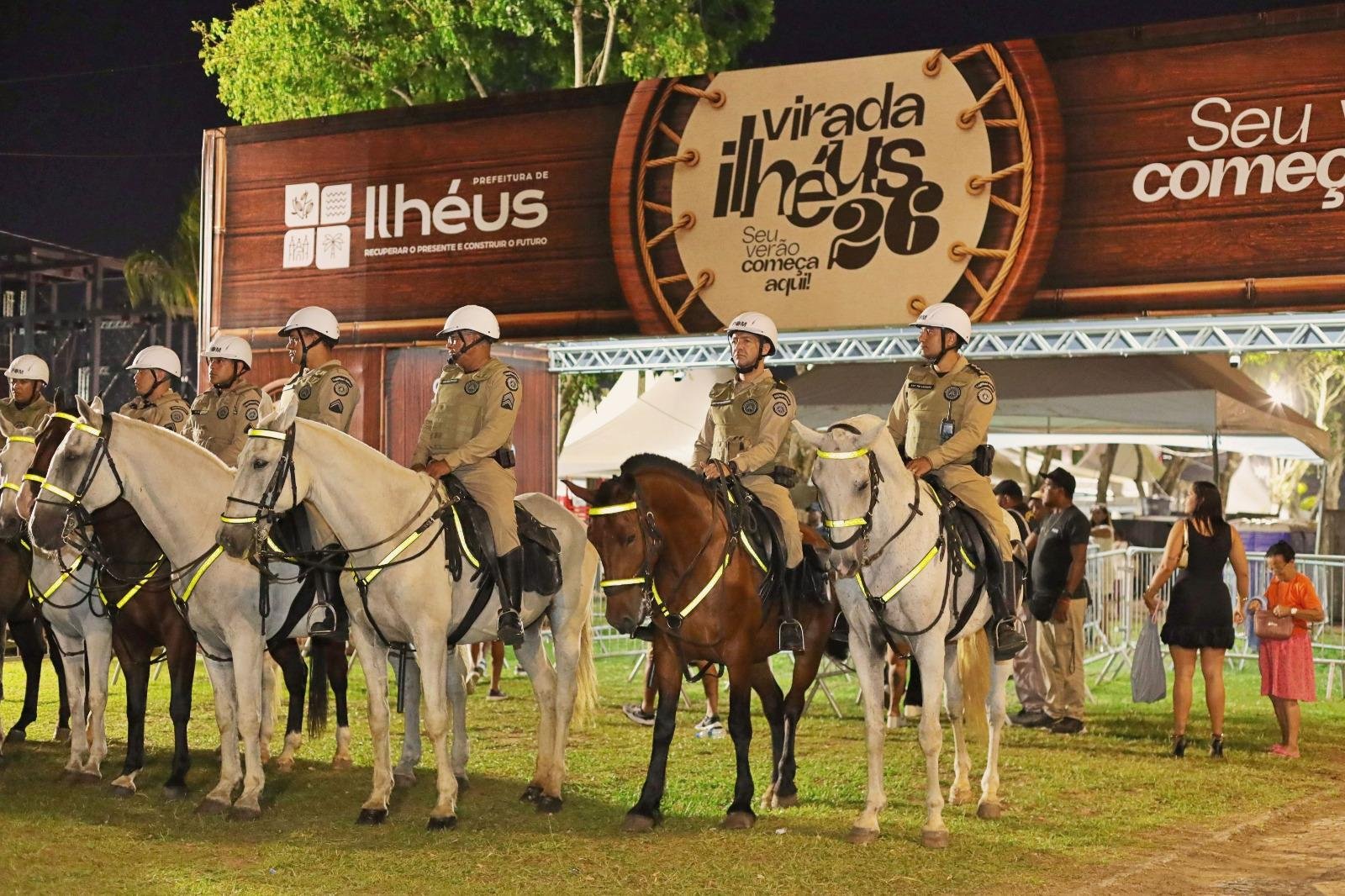 ESQUEMA DE SEGURANÇA GARANTE MAIS UMA NOITE TRANQUILA NA VIRADA ILHÉUS 2026