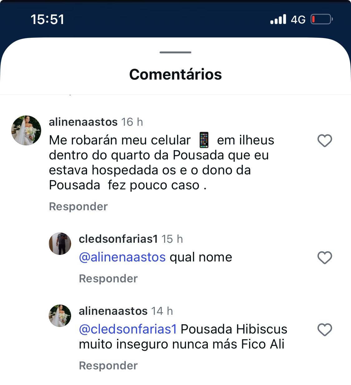 MULHER DIZ QUE FOI ROUBADA NA POUSADA HIBISCUS EM ILHÉUS! GERENTE REBATE