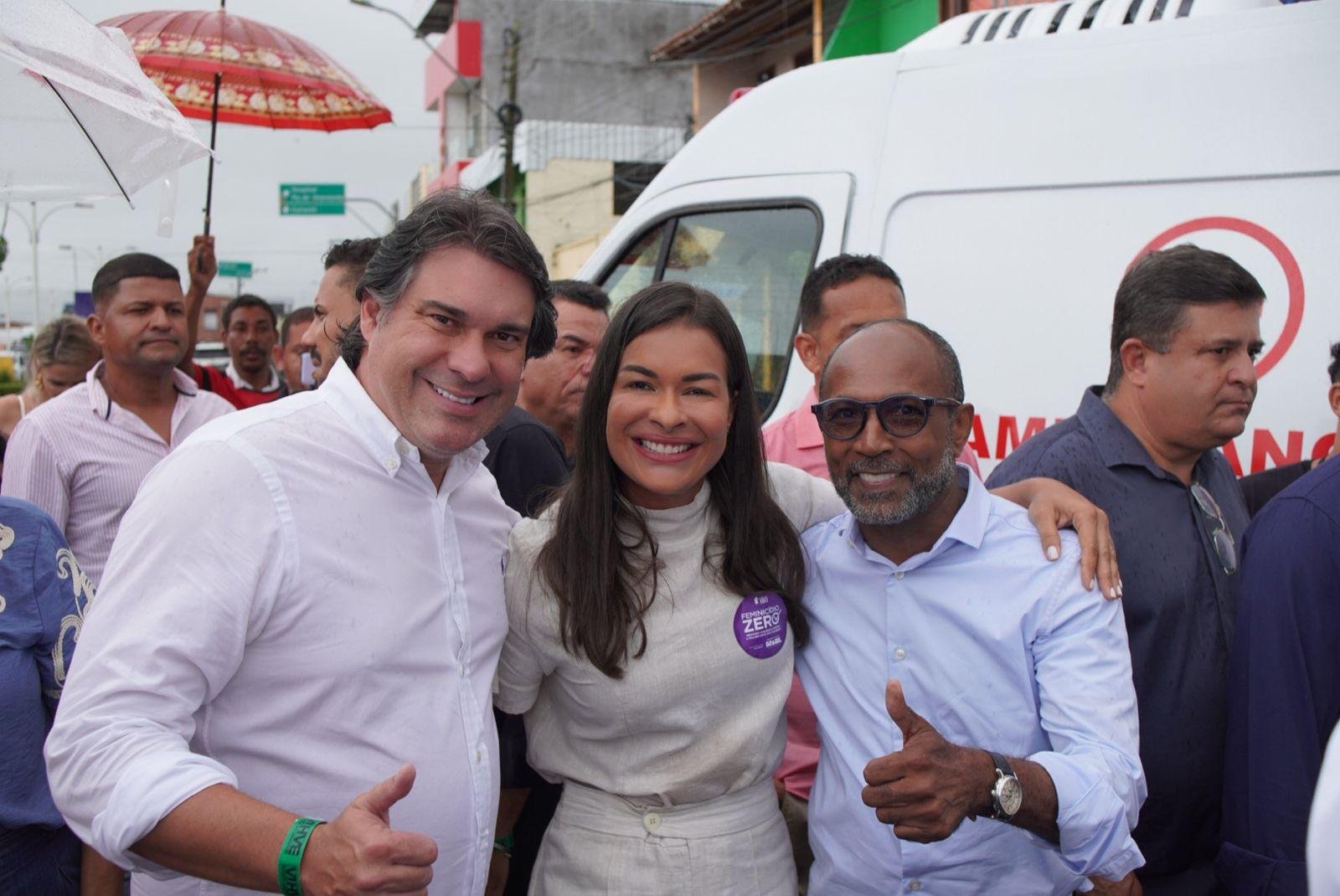 BEBETO ACOMPANHA GOVERNADOR JERÔNIMO EM ITAPITANGA E DESTACA CONQUISTAS PARA O MUNICÍPIO